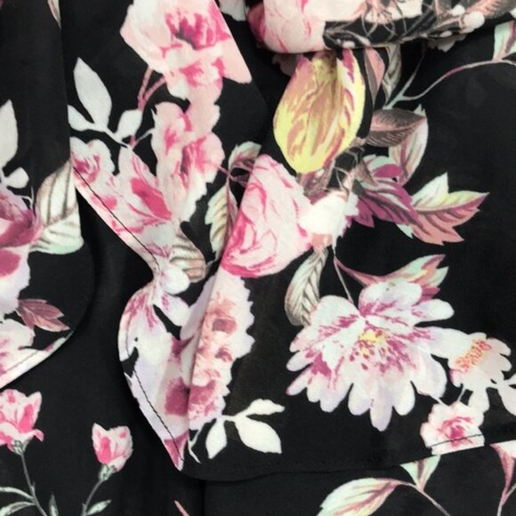 Rachel Roy Ally Floral-Print Belted ShirtdrESS - Picture 9 of 9